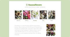 Desktop Screenshot of flowers-flowers.com