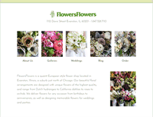 Tablet Screenshot of flowers-flowers.com